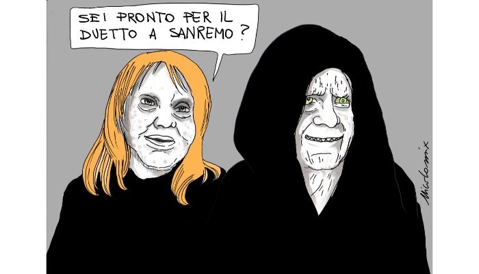 Sovranisti . Rita pavone si presenterà a Sanremo 2020, scattano le polemiche. A me ha sempre ricordato qualcuno... Nicocomix