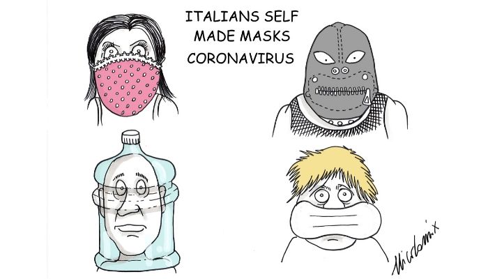 mascherine coronavirus fai da te Nicocomix