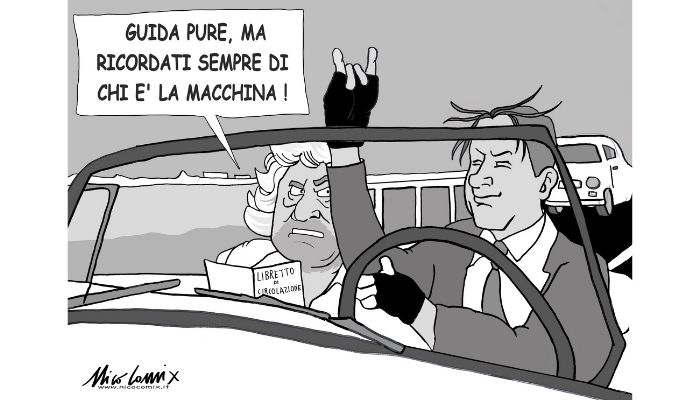 il sorpasso. Giuseppe Conte guiderà il M5S di Beppe Grillo? Nicocomix