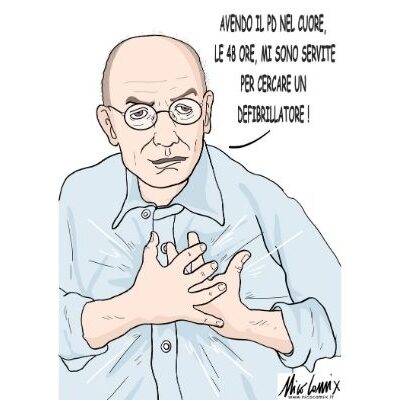 Enrico Letta e il PD nel cuore