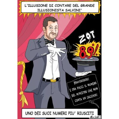 Il grande illusionista Salvini