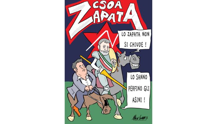 Zapata, centro sociale di Genova a rischio chiusura. Nicocomix